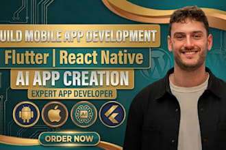 build mobile app development app developer flutter react native ai app creation