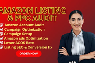 audit setup list optimize your amazon account ppc campaign product listings