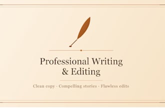 be your professional plot auditor and story editor