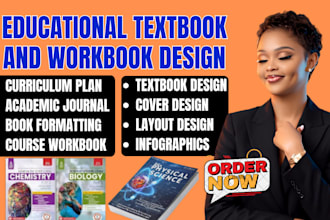 do educational textbook design, canva layout, educational workbook, curriculum