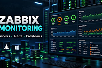 set up zabbix monitoring and alerting for your servers