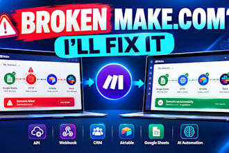 troubleshoot and fix your make com automation workflows