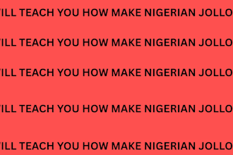 teach you how to make nigerian jollof rice