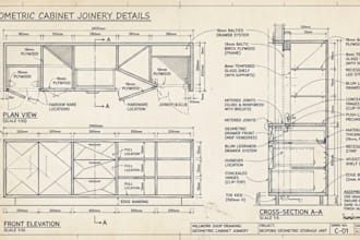 create fabrication ready millwork shop drawings for furniture and interiors