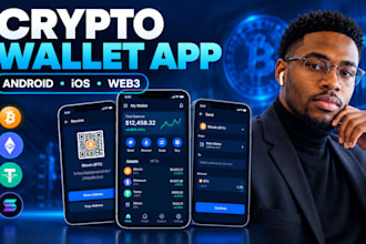 develop p2p crypto exchange app, wallet and trading platform in flutter