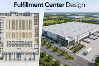 design ecommerce fulfillment center architecture warehouse planning layout