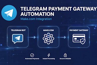 integrate a payments, orders and notifications with make com