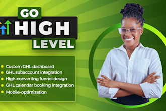 customize go high level dashboard funnels client subaccounts