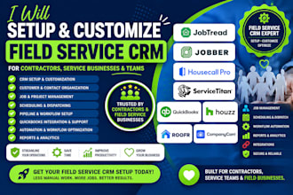 jobtread jobber roofr servicetitan housecall quickbooks houzz companycam crm
