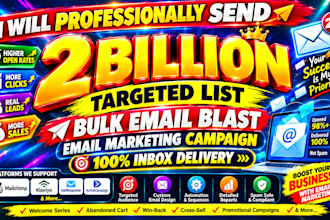 send bulk emails blast cold email campaign send email marketing bulk email blast