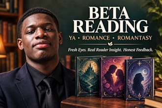 beta read ya romance manuscript, be dark ya romantasy beta reader