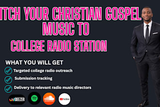 pitch your christian gospel music to college radio station