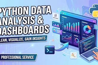 analyze your data and build an interactive dashboard