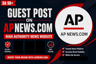 publish your article on apnews, com and barchart, com