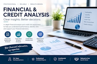 provide professional financial and credit risk analysis