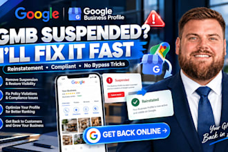 reinstate your suspended google business profile and fix gmb suspension fast