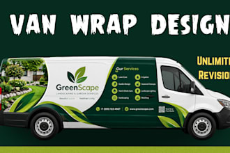 design professional vehicle wrap design van wrap design car wrap