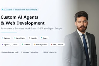 develop custom web applications and autonomous ai agents