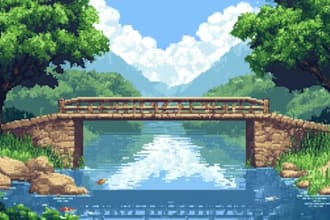 draw animated pixel art sprites and sprite sheets