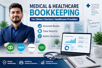 do medical and healthcare bookkeeping for clinics and practices