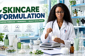 develop custom skincare formulations for your beauty brand
