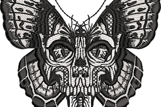 do embroidery digitizing for cap, hat, shirts, jacket in dst, pes, jef, pxf