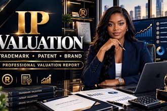 provide rics IP valuation for trademarks patents ip lawyer intellectual property