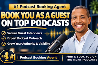 pitch you to podcasts and get you booked as a guest