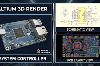 design professional altium pcb schematic and manufacturing files