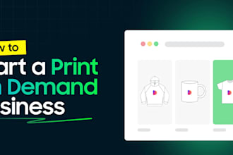setup shopify etsy print on demand store or website using printful