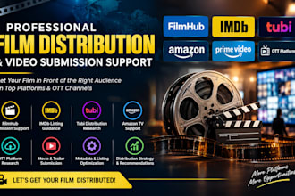 promote imdb tubi amazon TV and major ott platforms