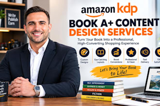 design professional amazon KDP