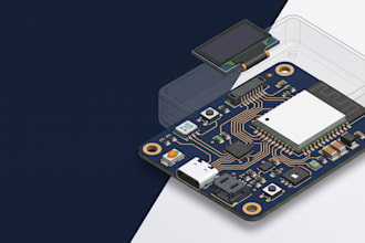 design esp32 iot sensor pcb with schematic and gerber files