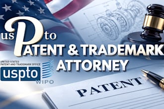 be patent attorney for patent search patent filing provisional, non provisional