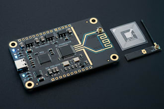 design uhf rfid reader pcb with firmware and rf circuit