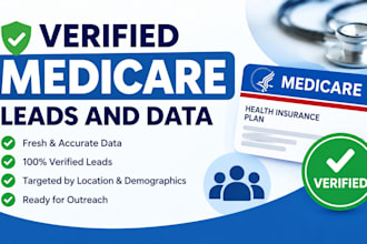 do verified medicare leads and data