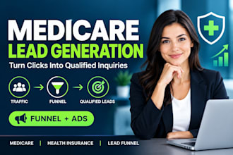 generate qualified medicare leads with a high converting funnel