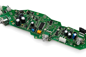 guitar pcb, guitar replacement pcb electronic components and control board