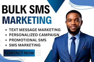 send bulk SMS marketing campaign, text message, bulk email, SMS blast and SMS