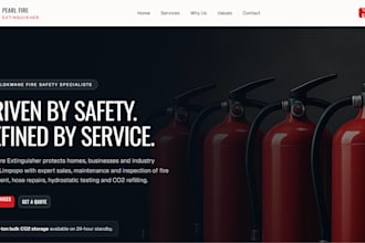 clean website for businesses