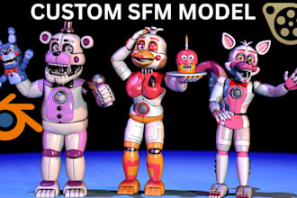 port, rig, edit and create custom sfm model, gmod, l4d2, mmd, tf2, c2go, fnaf