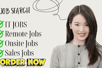 search, apply for remote, IT sales tech and onsite job reverse recruit