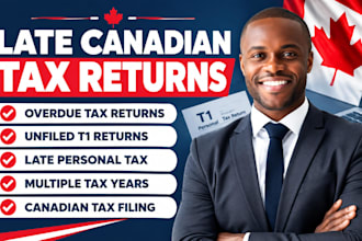 file overdue late canadian tax return and unfiled late t1 personal returns