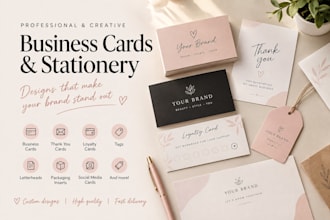 design business cards and stationery