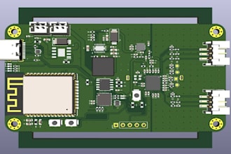 design rf pcb for wifi, bluetooth, lora and gps rf simulation and antenna layout