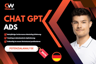setup, manage and optimize your chat gpt ads campaign