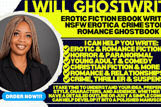 write erotic fiction ebook writing, nsfw erotica  crime story, romance ghostbook