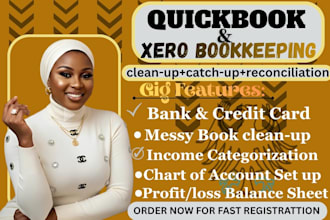 do quick books bookkeeping online cleanup, catch up and bank setup