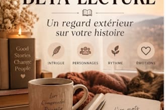 je vais faire une lecture beta de votre manuscrit