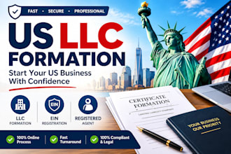 do US llc registration and ein business setup